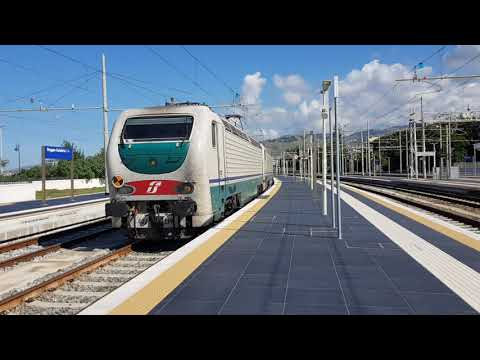 Treno Locomotore E402 139+E402 129 Lis 39119 Villa San Giovanni-Reggio di Calabria Centrale