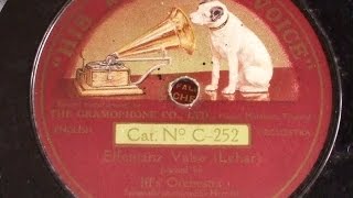 "Luna Waltz"(Lincke) Paul Lincke's Orch Cond by The Composer HMV  C 141