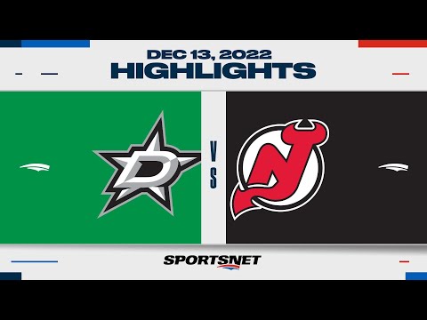 NHL Highlights | Stars vs. Devils - December 13, 2022