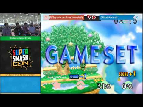 SSC 2016 Smash 64 Doubles - JamieHR & SuPeRbOoMfAn Vs. Isai & Alvin - SSB64 Grand Finals