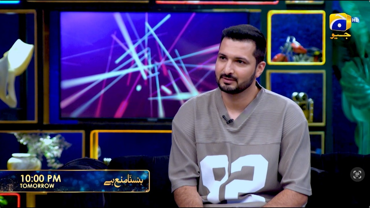 Hasna Mana Hai Promo | Sajid Rehman with Tabish Hashmi | Tomorrow at 10:00 PM