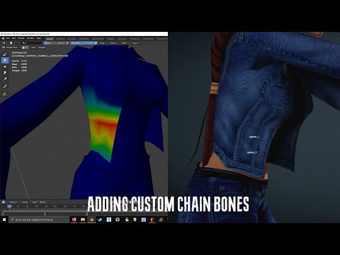 RE Engine - Adding Custom Chain Bones for Physics [Blender]
