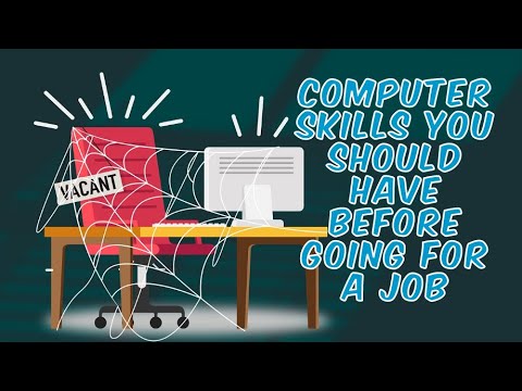 Computer skills you should have before going for a job