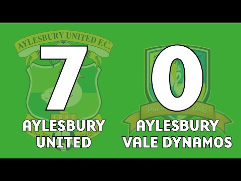 Aylesbury United 7-0 Aylesbury Vale Dynamos | Ducks demolish Dynamos in El Quackico | All 7 goals