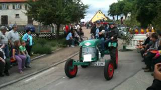 preview picture of video 'Vintage Tractor Parade (Bulldogumzug), Gaishardt, 10 June 2012'