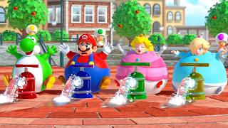【スーパーマリオパーティ】全ミニゲーム対決！ヨッシー VS マリオ VS ピーチ VS ロゼッタ 4K UHD