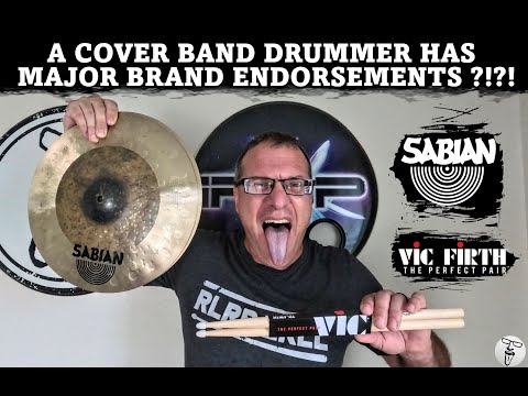 How Can This Average Cover Band Drummer Have Endorsements for Sabian and Vic Firth?