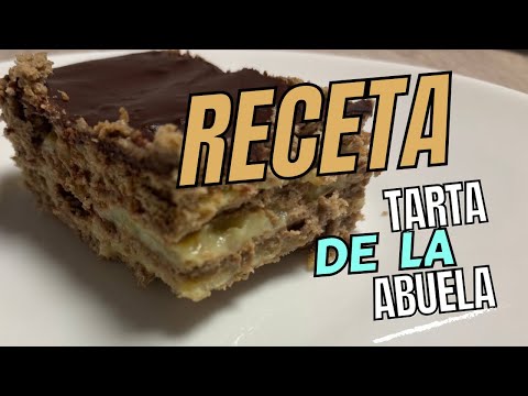La TARTA DE LA ABUELA que Enloquece a Todos 😍 ¡Receta Fácil y SIN Horno!