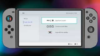 Mii Editor: How to create and edit a Mii on Nintendo Switch (Ryujinx Emulator)