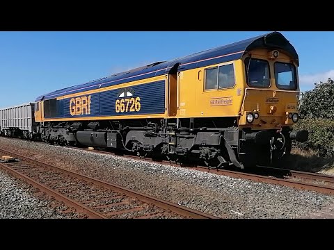 25/08/22 - Class 66 - 66726 "Sheffield Wednesday"- Penmaenmawr Quarry Gbrf to Hunslet Tilcon Gbrf