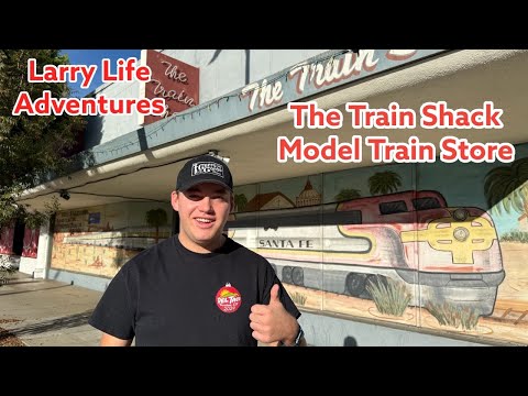 Checking out the Train Shack model train store in Burbank, CA