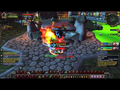 WoW Arena 2v2 (Enh.Shaman/WW Monk vs. WW Monk/Arms Warrior)