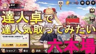 【姫麻雀】 達人卓で達人気取ってみたい　六本場