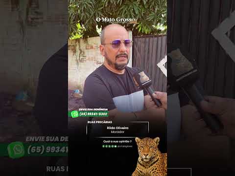 Moradores denunciam abandono em rua de Várzea Grande