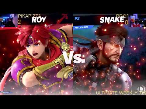 4o4 Ultimate Weekly XIX - Professor E. Gatt (Roy) vs PIKAPIZZA07 (Snake) - Grand Final