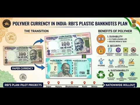 Polymer Currency in India: RBI's Plastic Banknotes Plan — In-Depth Audio Discussion | ParikshaChakra