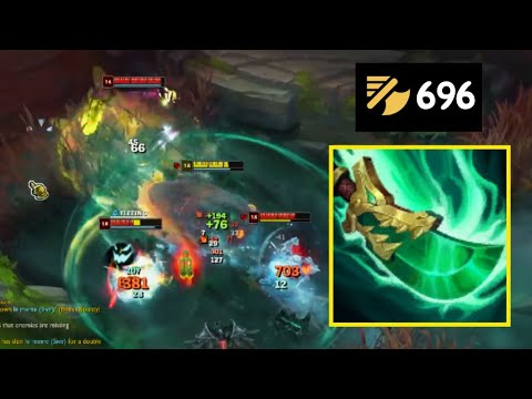 696 AD Hecarim Just Running Through The Enemy Team | League of Legends Clip
