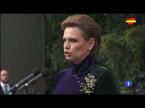 Ainhoa Arteta canta La Muerte no es el final - 12 Octubre 2019 - Día de la Hispanidad