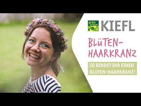 Tutorial: Blüten-Haarkranz binden