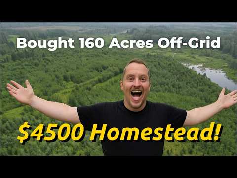 We Bought 160 Acres for $4500 — This Is The Method THEY Don't Want You to Know.