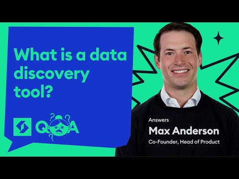 What is a data discovery tool?