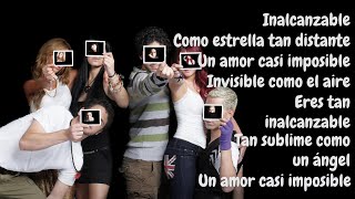 RBD - Inalcanzable (Letra)