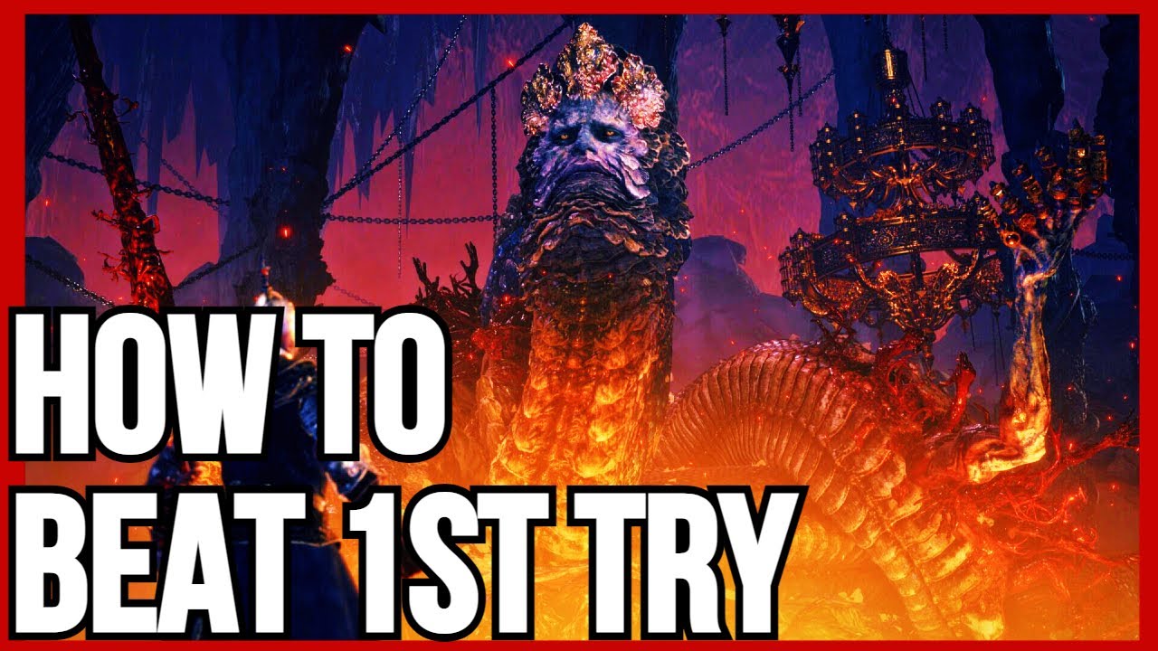 WATCH THIS to BEAT THE GOD DEVOURING SERPENT BOSS 1ST TRY! (Easiest Method Possible)