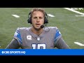 Jared Goff speaks after throwing game-winning TD as Lions get FIRST win | CBS Sports HQ