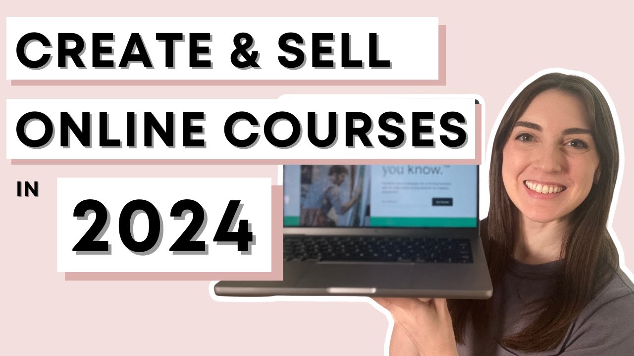 How to create an online course & make your first sales in 2024