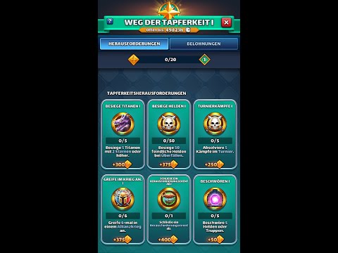 Empires and Puzzles German - Path of Valor - A Short Introduction