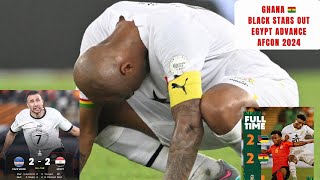 Ghana 🇬🇭 Black Stars Out Egypt 🇪🇬 Qualify Afcon 2024 News Highlights Cape Verde 2-2 Egypt Africa