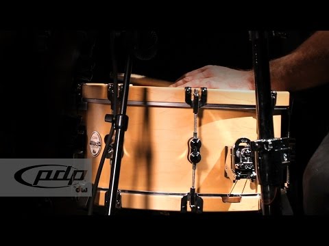 PDP by DW Presents 7x14” LTD Classic Wood Hoop Snare with Dave Elitch