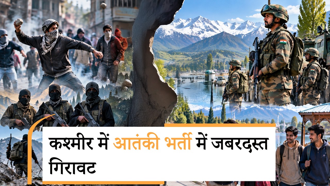 आतंकी संगठनों में नहीं भर्ती हो रहे स्थानीय युवा, पत्थरबाजी-अलगाववाद बंद, घुसपैठ के सभी प्रयास विफल