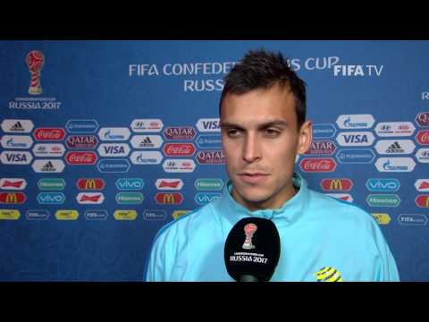 Trent Sainsbury Post-Match Interview - Match 7: Cameroon v Australia - FIFA Confederations Cup 2017