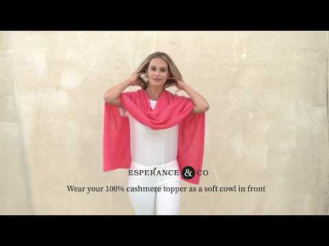 How To Style Your Cashmere Topper