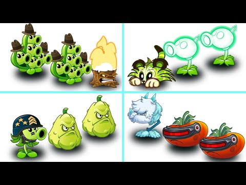 Random 4 Team Plants Vs 06 Team Zombie - Who team Plant Will Win? - PvZ 2 Discovery