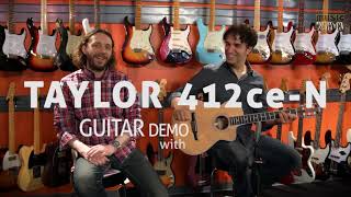 Video thumbnail for Get To Know The Taylor 412ce-n Nylon String Guitar by The Music Zoo