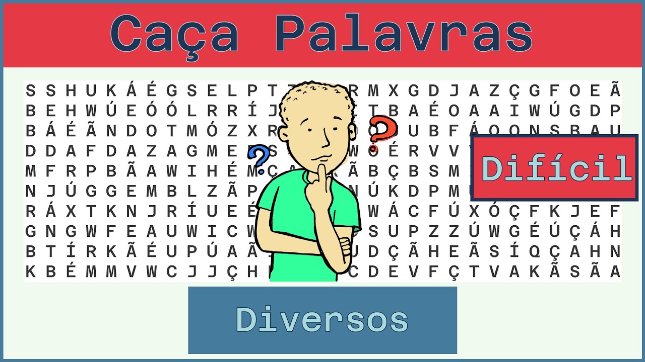 Watch Now Caça Palavras - Desafio do Dia 01/04/2023 - Difícil - Diversos Caça Palavras - Desafio do Dia 01/04/2023 - Difícil - Diversos