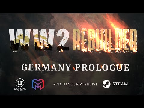 WW2 Rebuilder: Germany Prologue - Playtest Trailer | STEAM