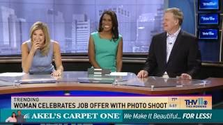 Morning show fun "Porpoise Joke"