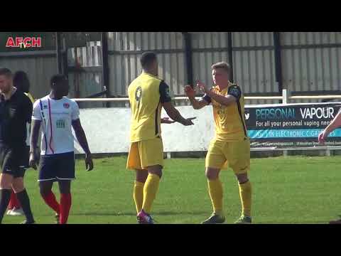 Witham Town 1 AFC Hornchurch 6 (14 April 2018) - Purcell goal