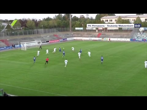 FKP.TV | FK Pirmasens - Teutonia Watzenborn-Steinberg 1:1 (21.09.2016)