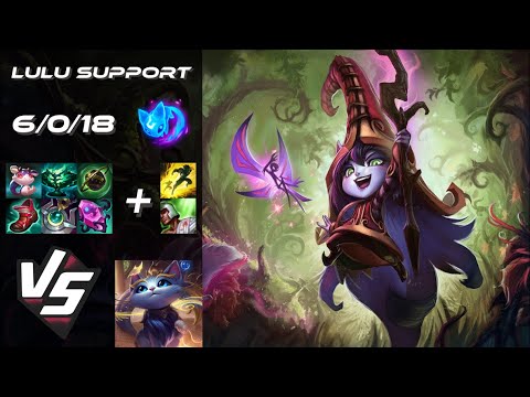 SUPPORT Lulu vs Yuumi - NA Challenger Patch 14.17