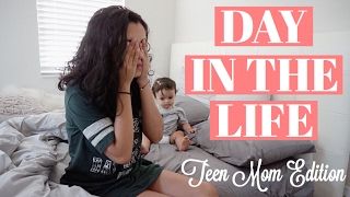 DAY IN THE LIFE OF A TEEN MOM IN SCHOOL