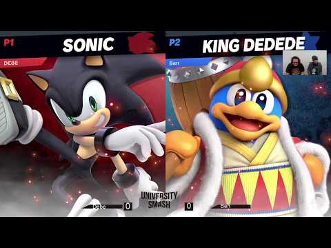 UoS4 SSBU Pools - Debe (Sonic) vs. Ben (DDD)