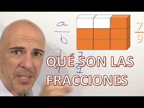 QUÉ SON LAS FRACCIONES. CONCEPTO DE FRACCIÓN O QUEBRADO. Explicación