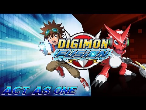 Digimon Fusion Full English Opening ''Act As One!'' (Extended/Remix) SE Included