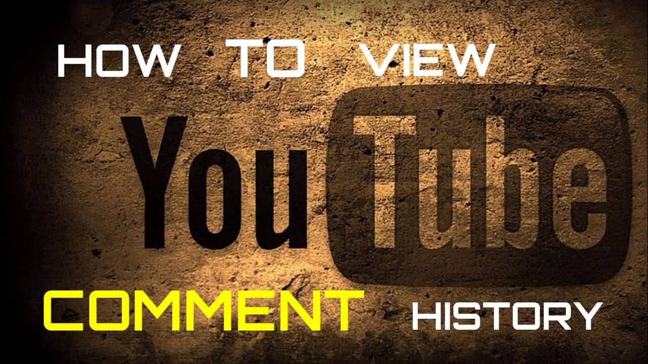 How To View My YouTube Comments History // Viewing all comment after long time
