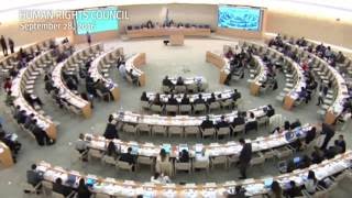 HRC33: High Commissioner’s oral update on Libya - Hanan Salah
