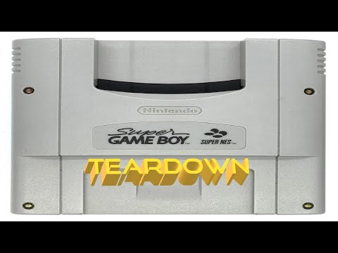Super Gameboy Teardown. GB to SNES Adaptor